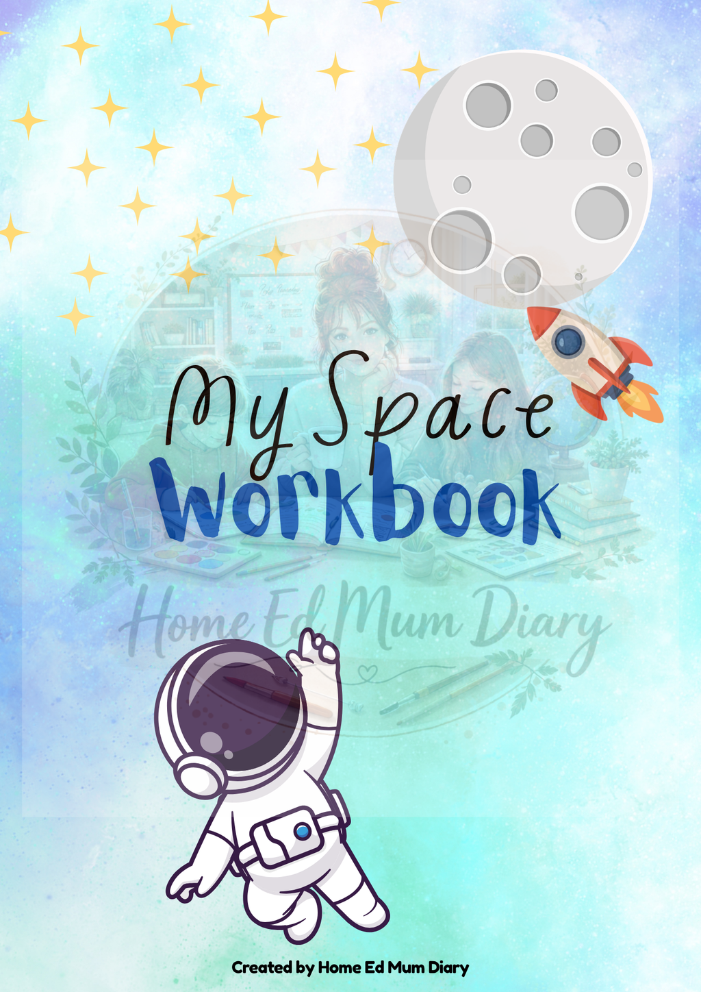 Printable Workbook Front Covers Bundle Set of 6