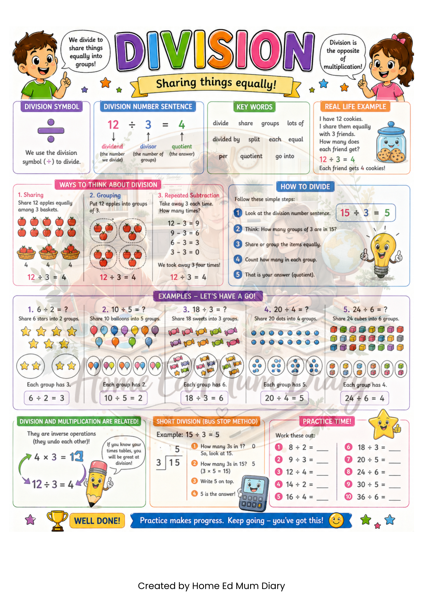 Free Home Learning Help Mats, Maths & English Bundle (PDF Download) | Set of 15