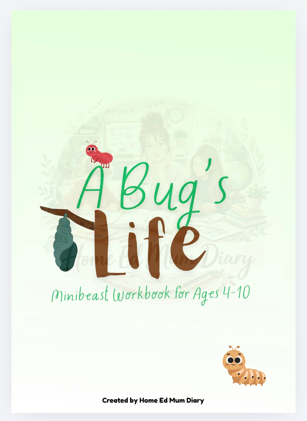 A Bug's Life - Minibeast Workbook  (PDF Download)