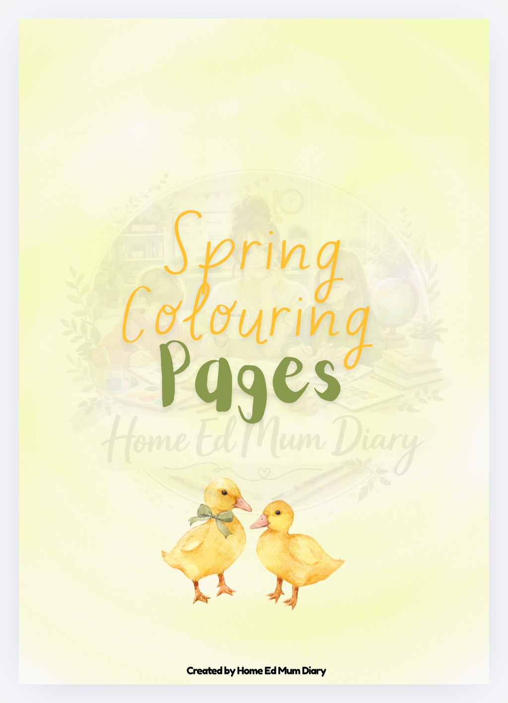 Spring Colouring Pages - 22 Beautiful Designs