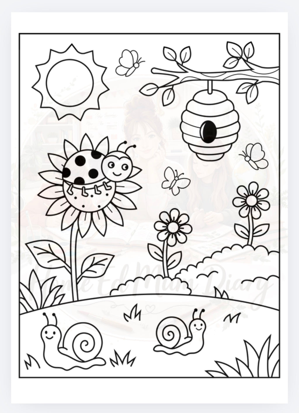 Spring Colouring Pages - 22 Beautiful Designs