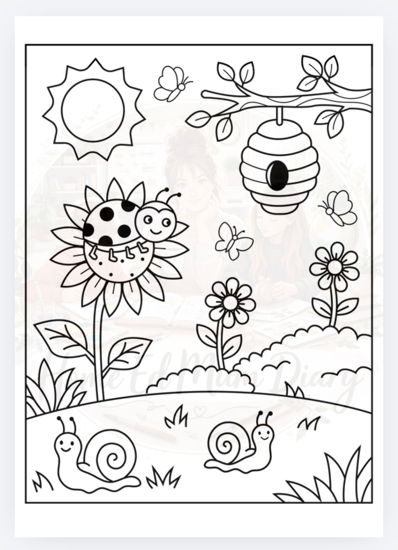 Spring Colouring Pages - 22 Beautiful Designs